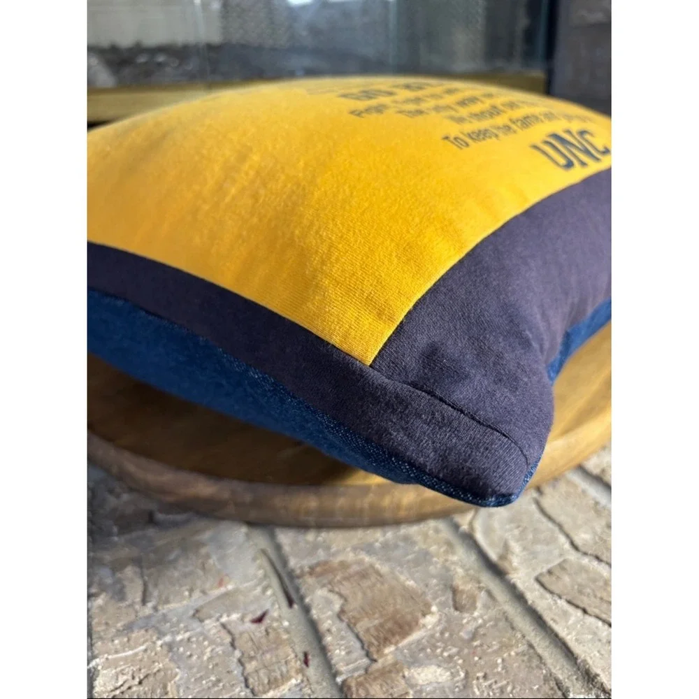 Handmade University North Carolina UNC Bear Pride College Accent Pillow GIFT 16